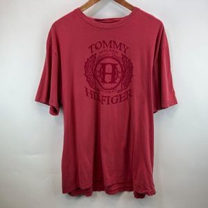 Tommy Hilfiger Red Short Sleeve Tee